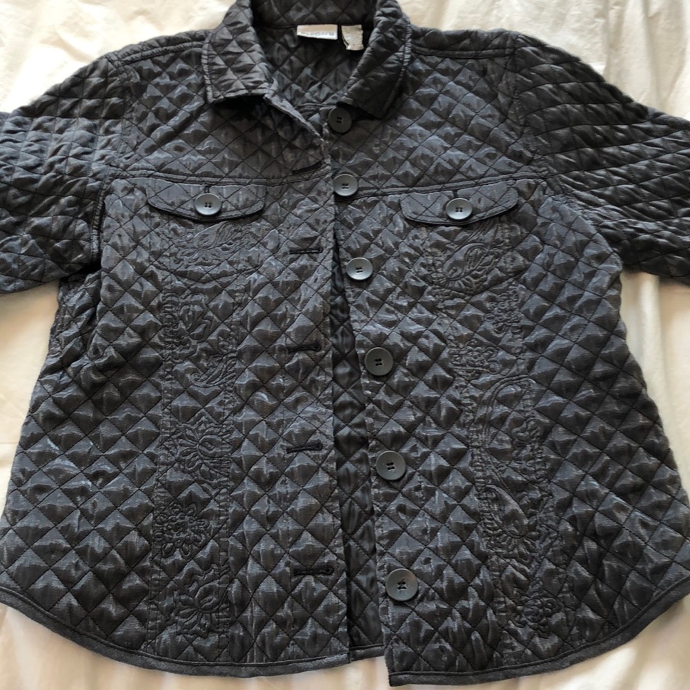 Chico’s Quilted Travelers Collection Jacket